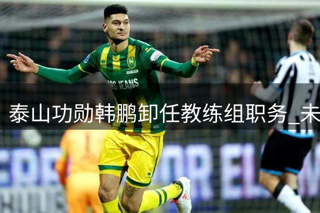 泰山功勋韩鹏卸任教练组职务 未来将专注自我提升